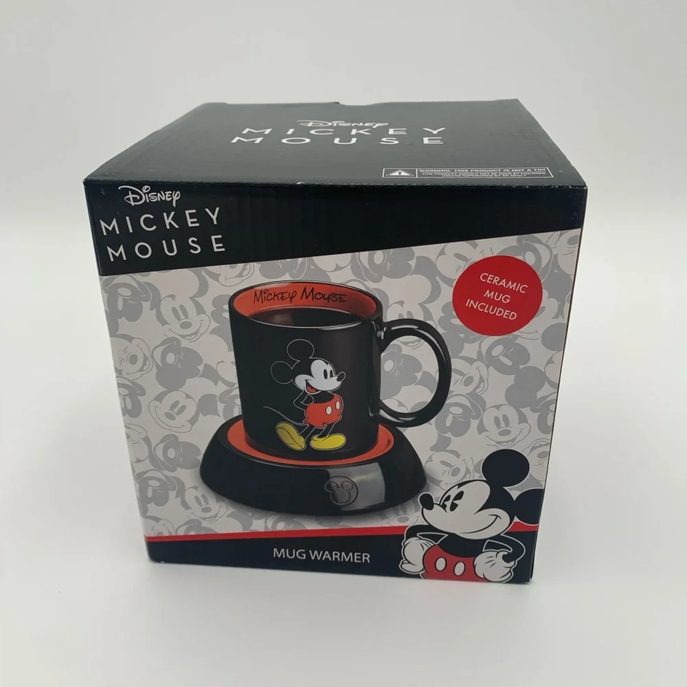 Disney Mickey Mouse Mug Warmer And Mug Set
